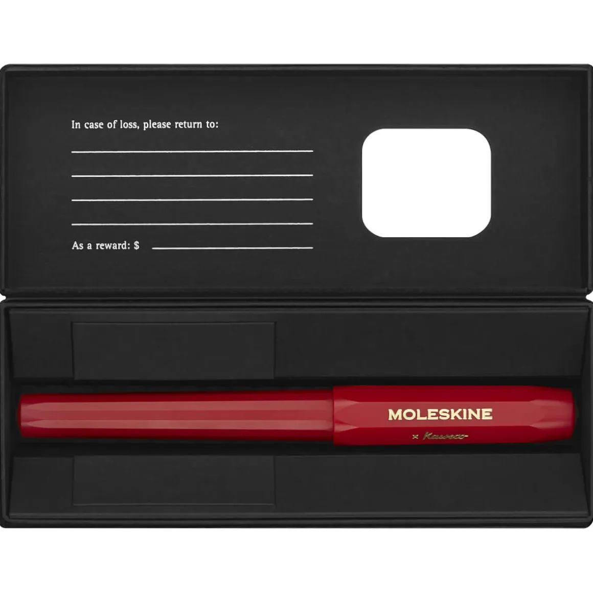 Ballpen in Red by Moleskine X Kaweco