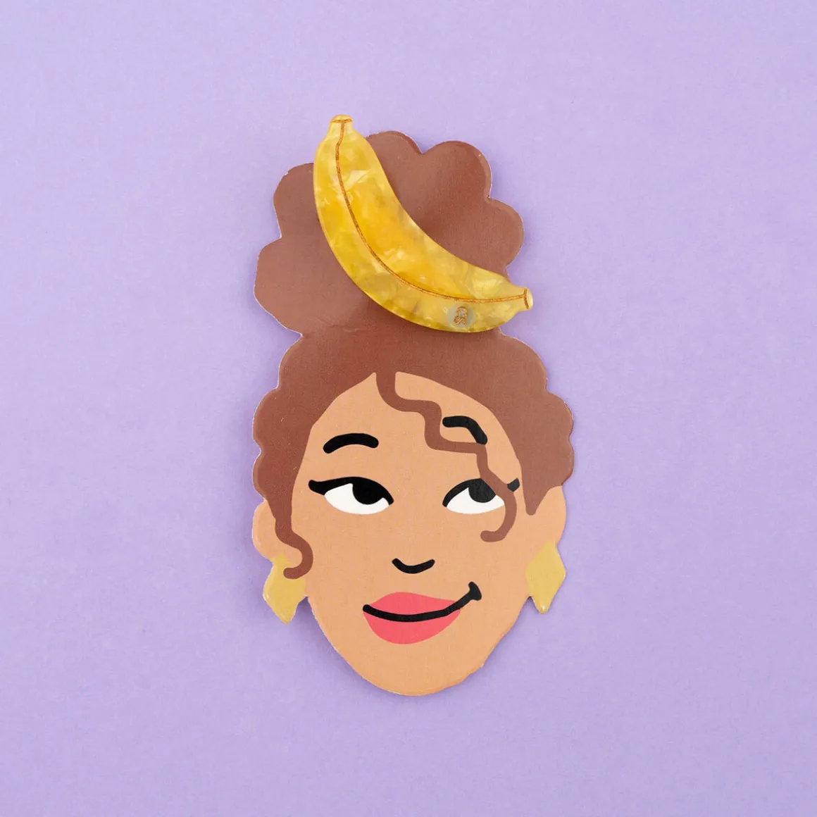 Banana Hair Clip by Coucou Suzette