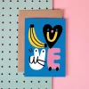 Banana Love Greetings Card by Susie Hammer for Rumble Cards