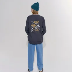 Band Tee in Phantom by Main Story