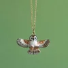 Barn Owl Ceramic Pendant by Camp Hollow
