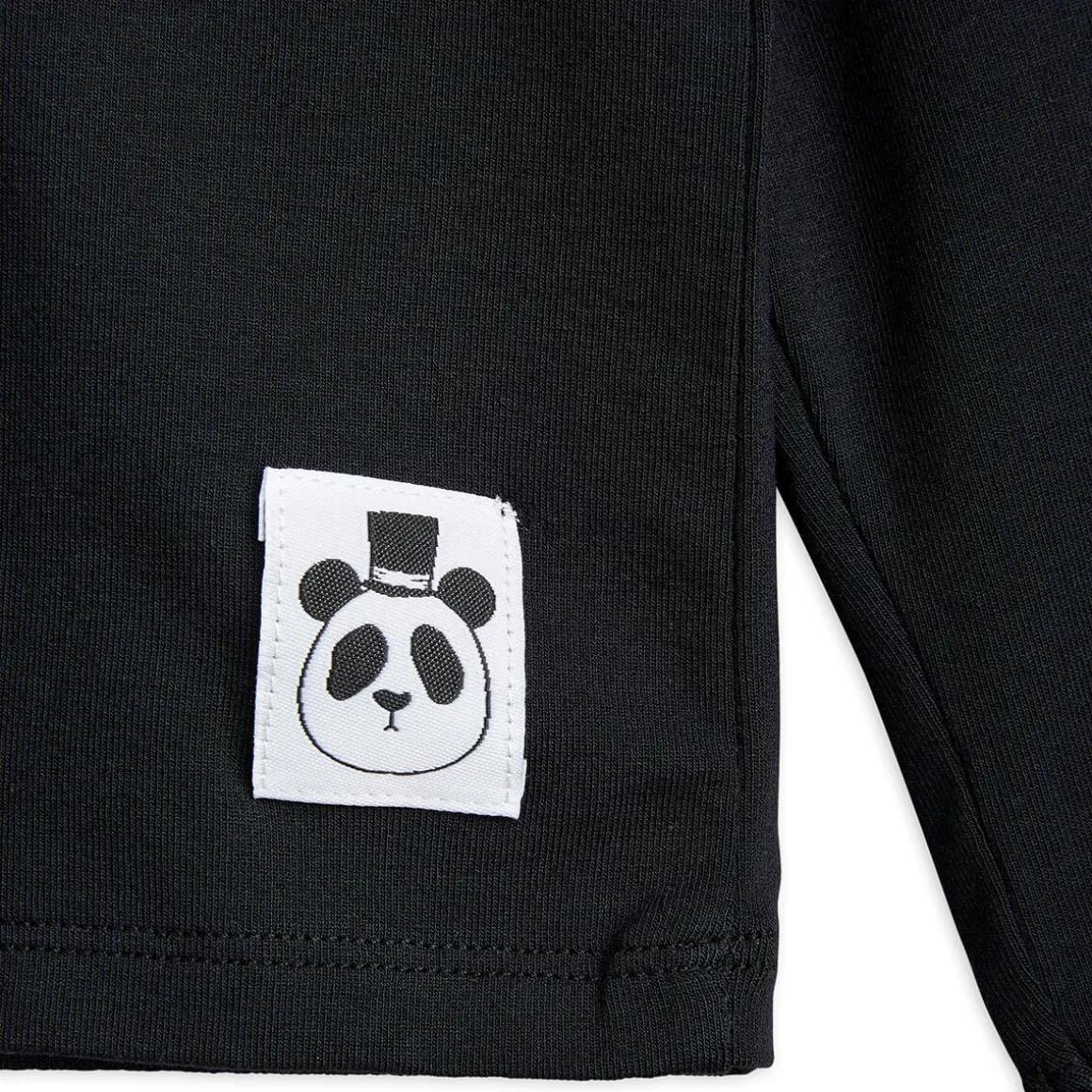 Basic Long Sleeve T-Shirt in Black by Mini Rodini