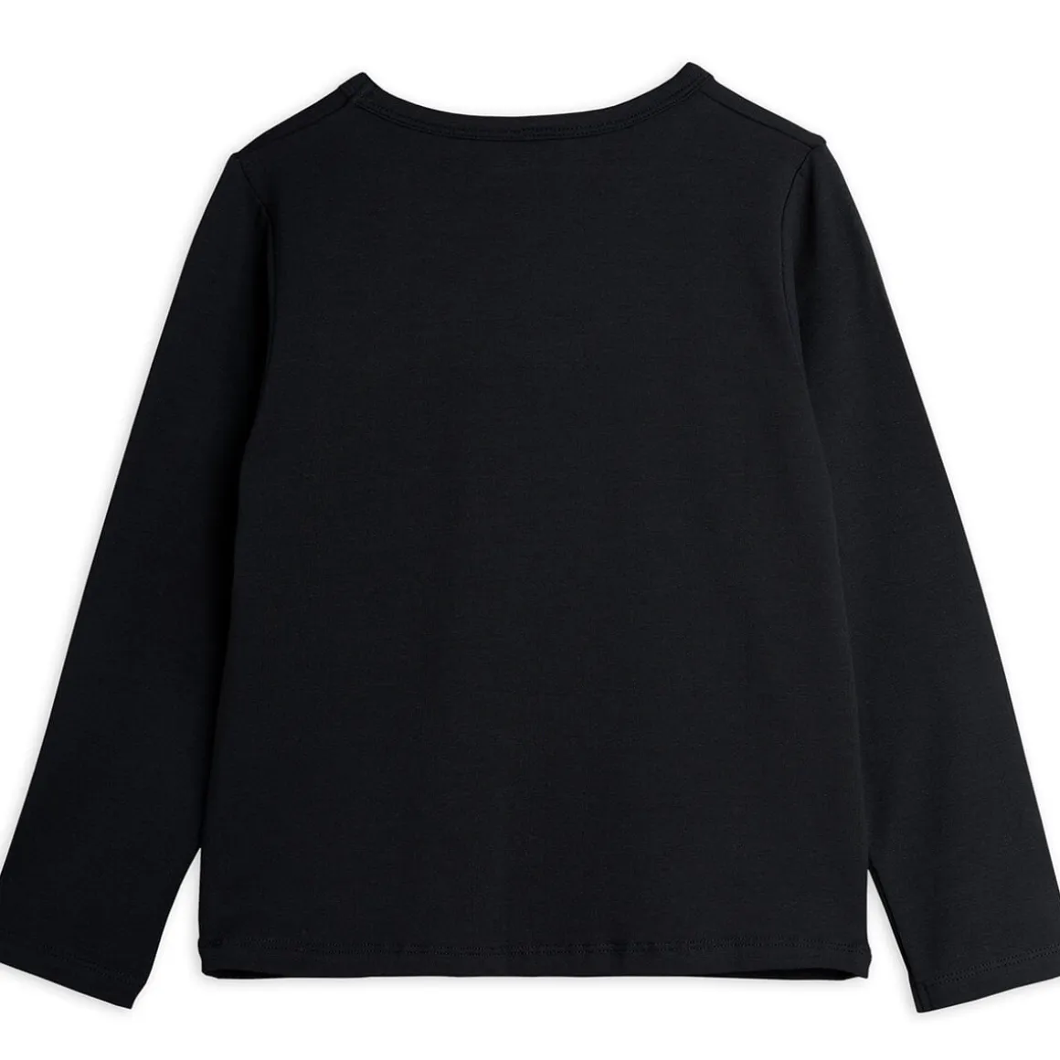 Basic Long Sleeve T-Shirt in Black by Mini Rodini