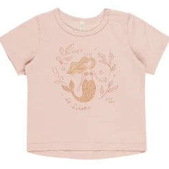 Basic Tee in Mermaid by Rylee & Cru