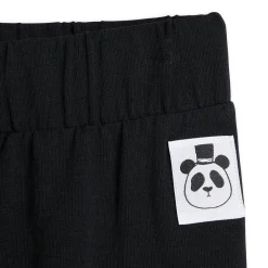 Basic Trousers in Black by Mini Rodini - Last One In Stock - 80/86 (9-18 Months)