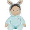 Basil Bunny Dinky Dinkum Fluffle Family Doll in Misty Blue by Olli Ella