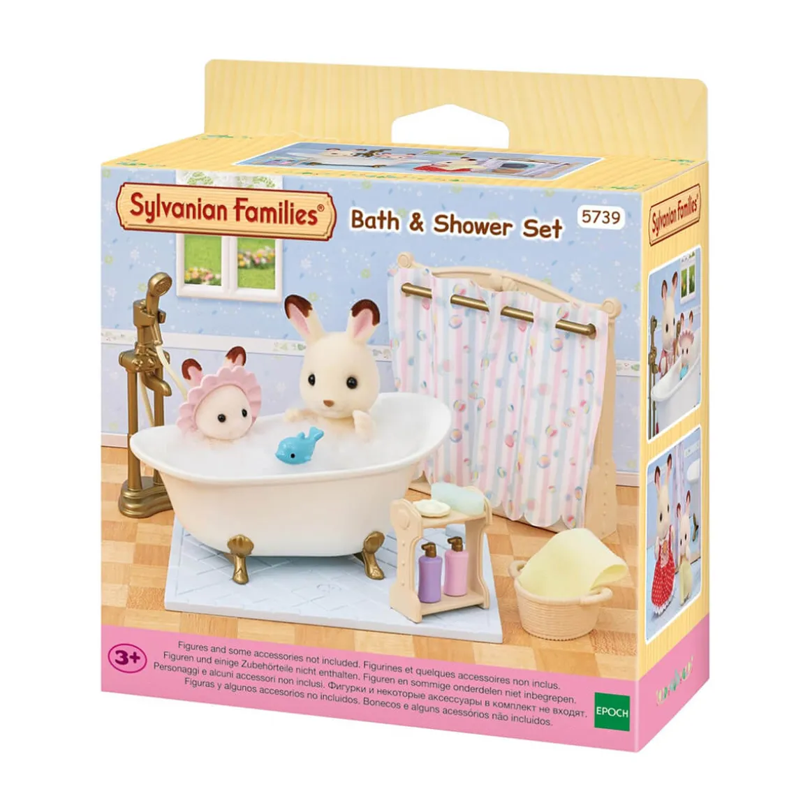 Bath and Shower Set by Sylvanian Families