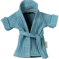 Bathrobe Dusty Blue for Dad Mouse by Maileg