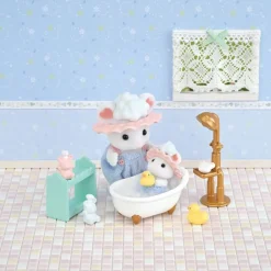 Bath Time Bubble Siblings by Sylvanian Families