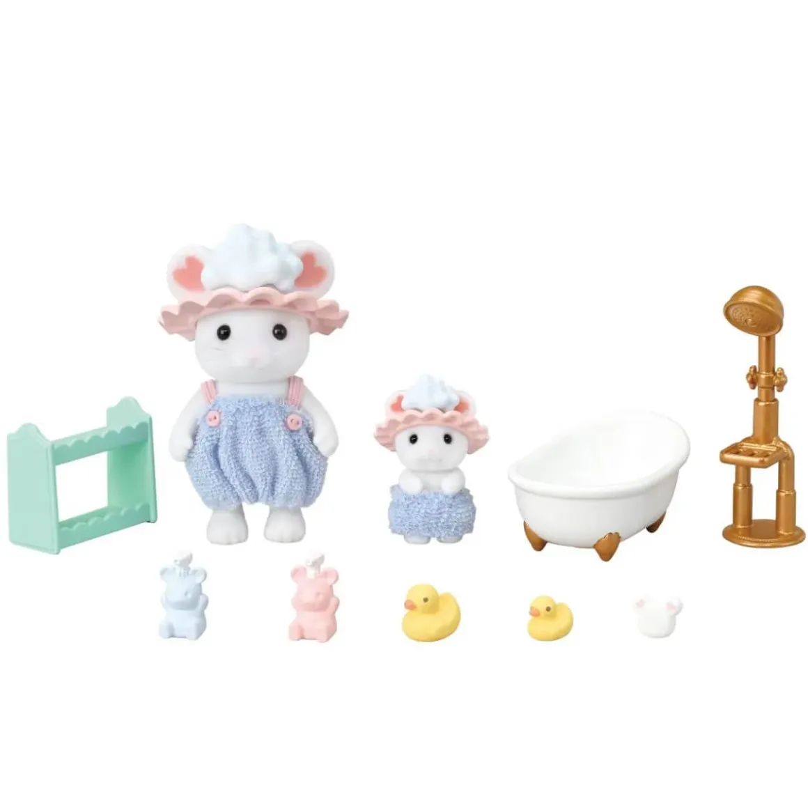 Bath Time Bubble Siblings by Sylvanian Families