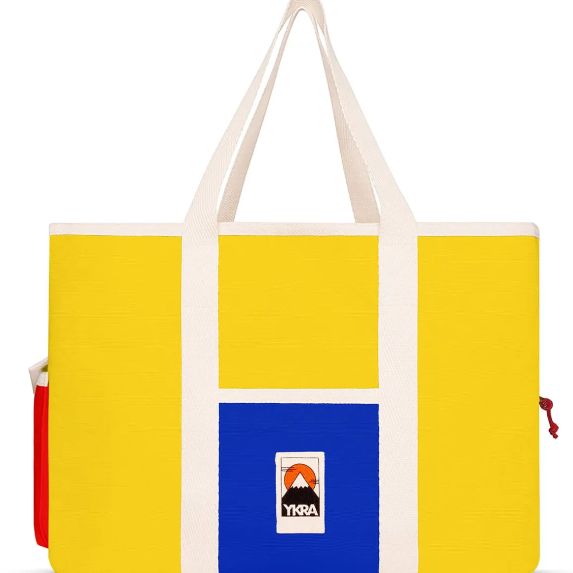 Beach Bag in Tricolour by YKRA