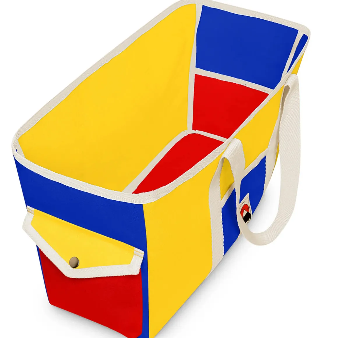 Beach Bag in Tricolour by YKRA