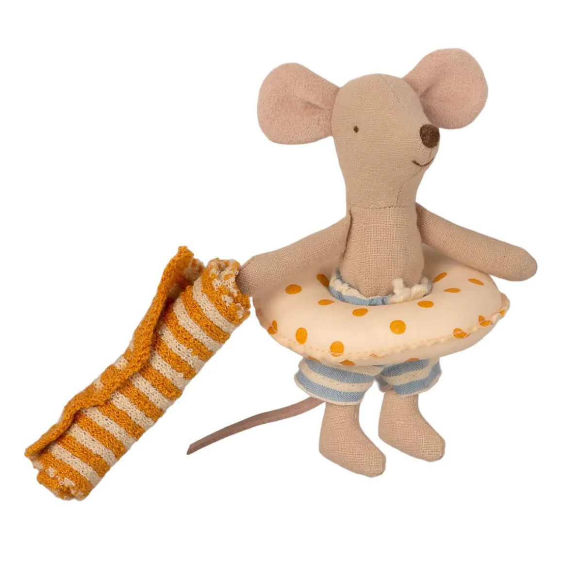 Beach Mice Little Brother in Cabin De Plage by Maileg