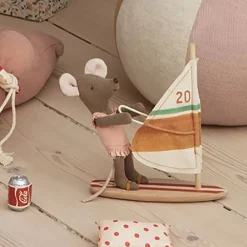 Beach Mice Surfer Little Sister by Maileg