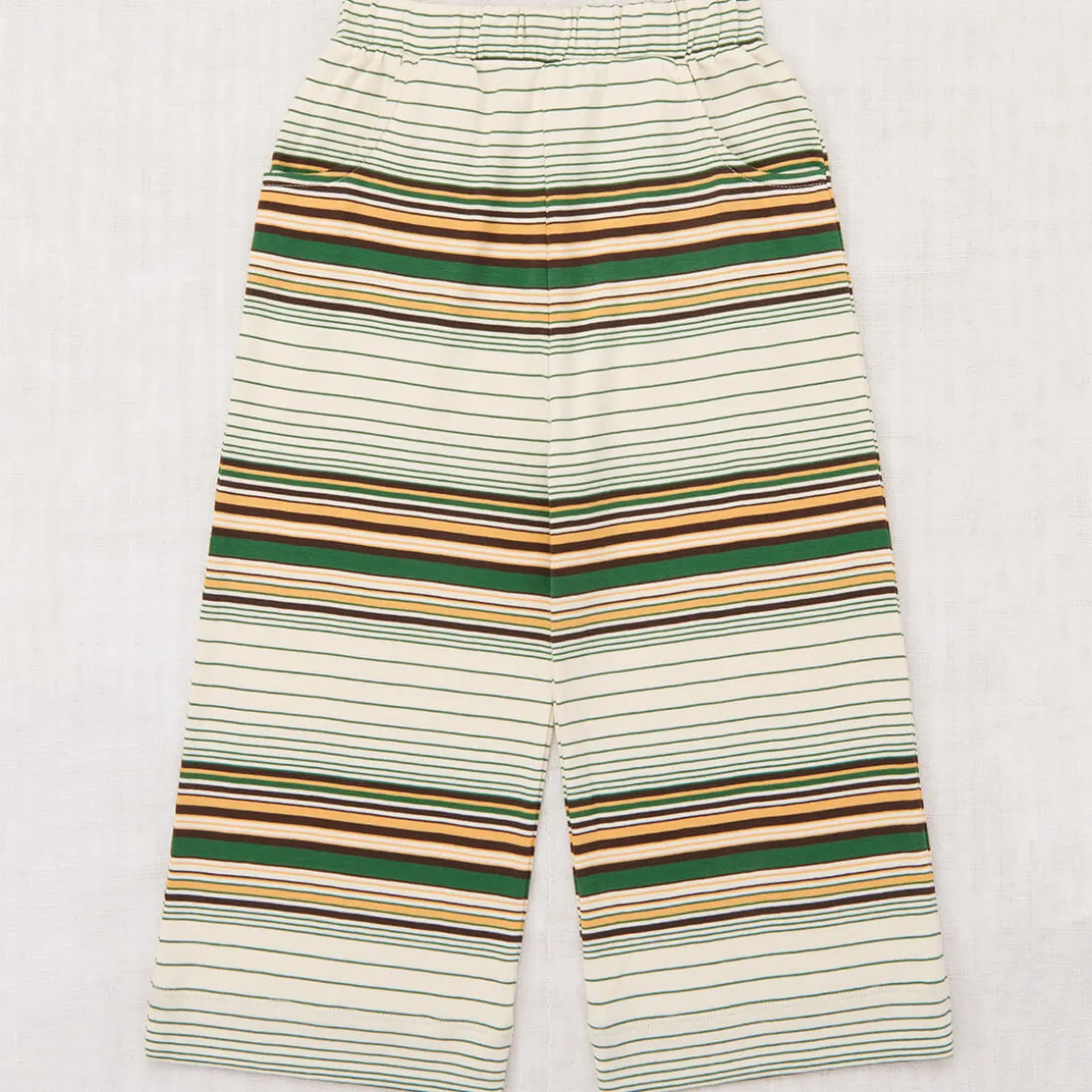 Beach Pant in Lawn Patio Stripe by Misha & Puff