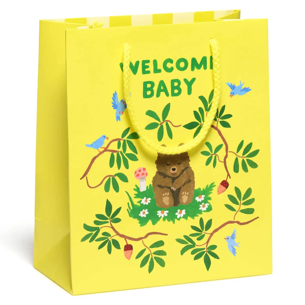 Bear Cub Baby Medium Gift Bag By Red Cap Cards