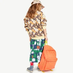 Bear Kids Sweatshirt in Soft Yellow by The Animals Observatory