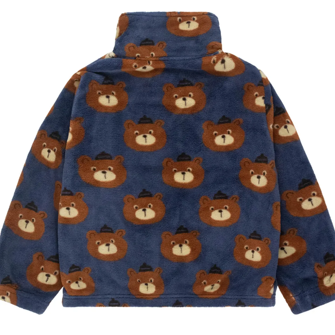 Bears Polar Jacket in Light Navy by Tinycottons