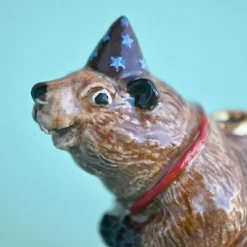 Beaver Ceramic Cake Topper by Camp Hollow