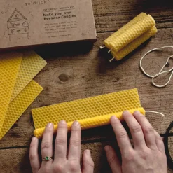 Beeswax Candle Making Kit by Goldrick