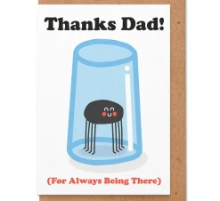 Being There Greetings Card by Studio Boketto