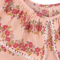 Bella Frill Dress in Floria Pink by Konges Slojd