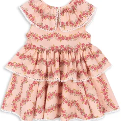 Bella Frill Dress in Floria Pink by Konges Slojd