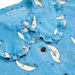Beneath The Moon Woven Dress by Bobo Choses - Last Ones In Stock - 8-11 Years