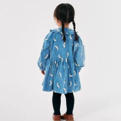 Beneath The Moon Woven Dress by Bobo Choses - Last Ones In Stock - 8-11 Years