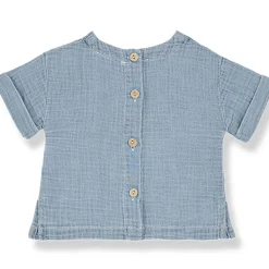 Benedetto Top in Denim by 1+ in the Family