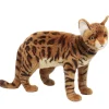 Bengal Cat Standing in Brown (45cm) by Hansa