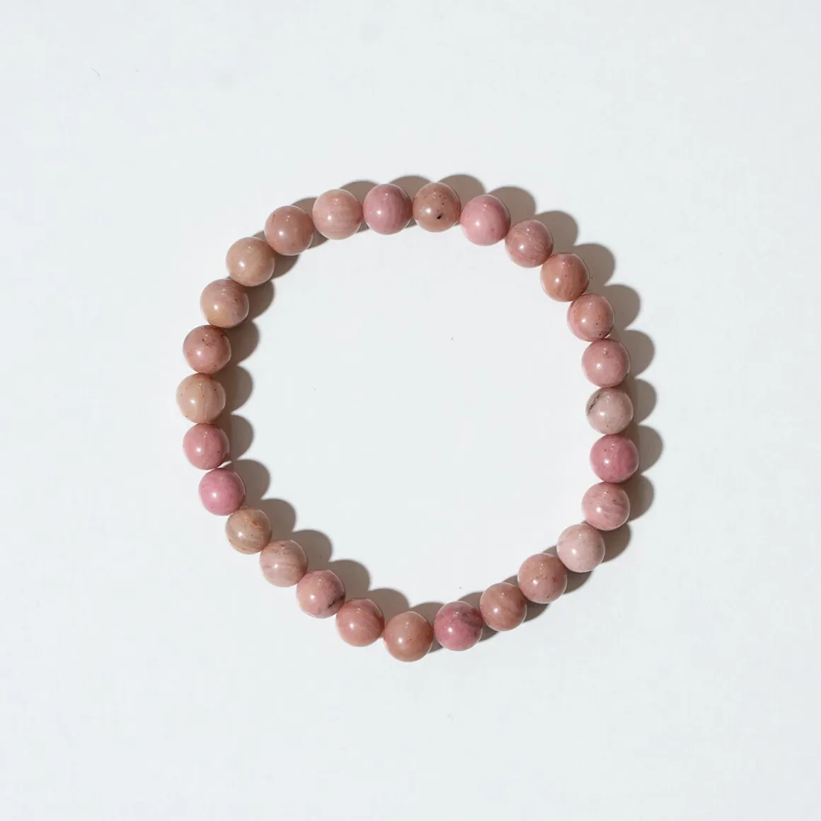 Berry Kids Bracelet in Dusty Rose Rodochrosite by Nirrimis