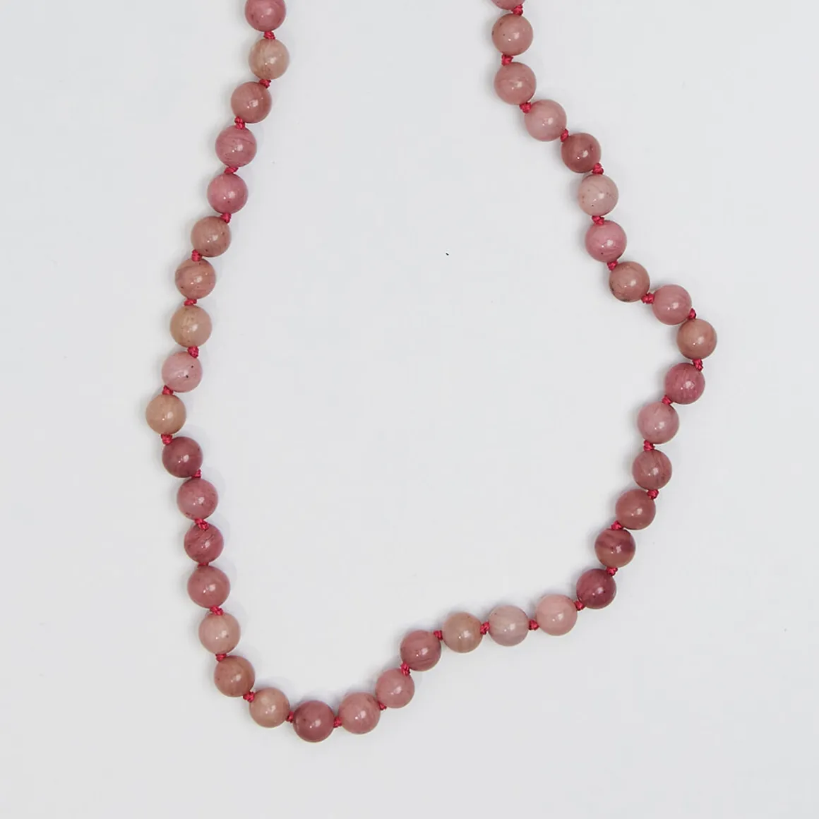 Berry Kids Necklace in Dusty Rose Rodochrosite by Nirrimis