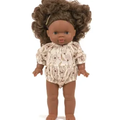 Bertille Romper (34cm Doll) in Janelle Print by Minikane