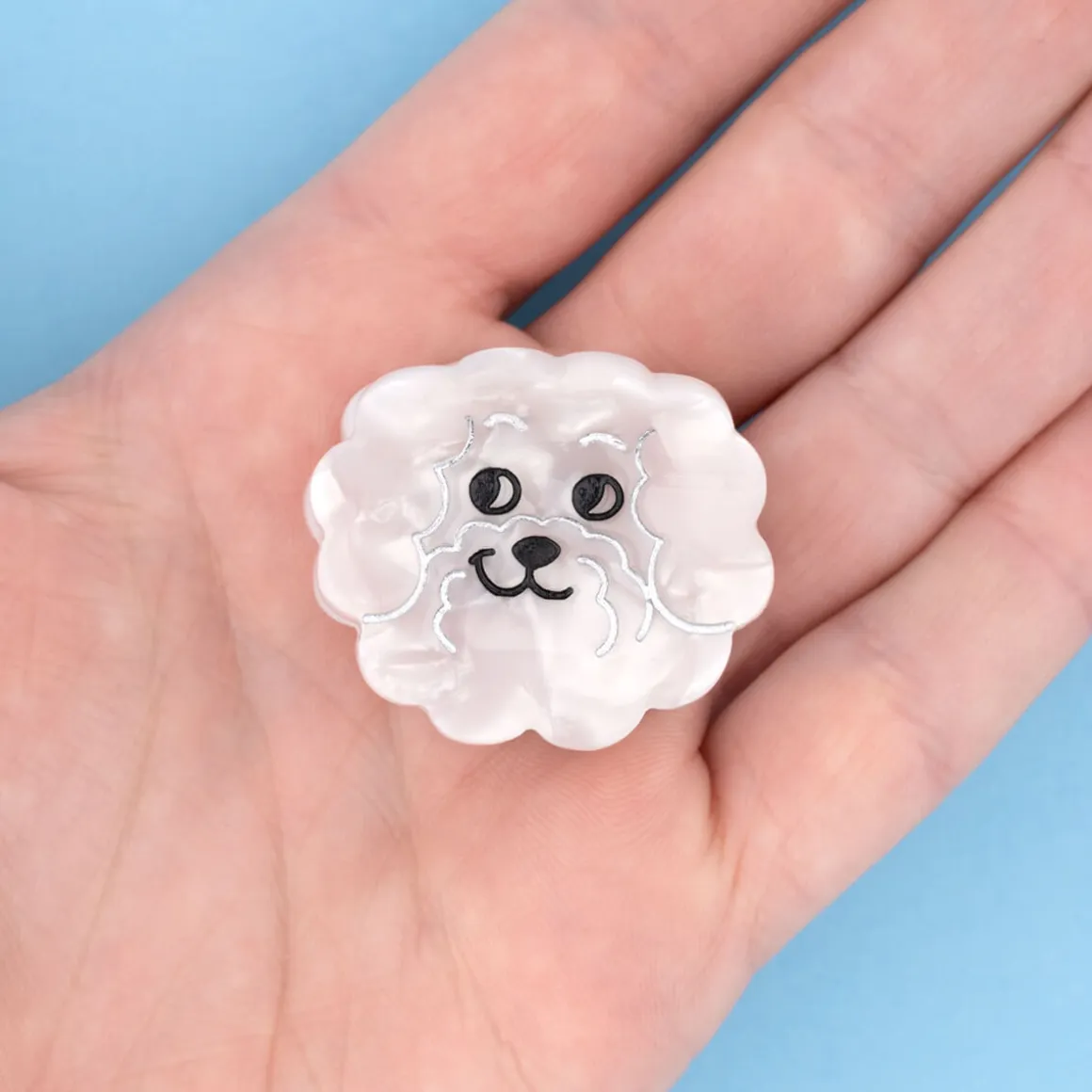 Bichon Mini Hair Claw by Coucou Suzette