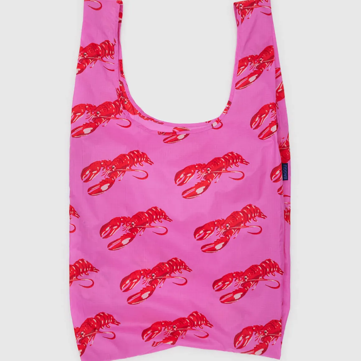 Big Bag in Pink Lobster by Baggu
