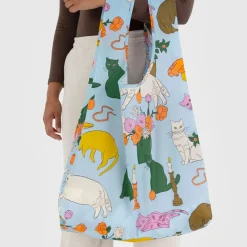 Big Bag in Table Cats by Baggu