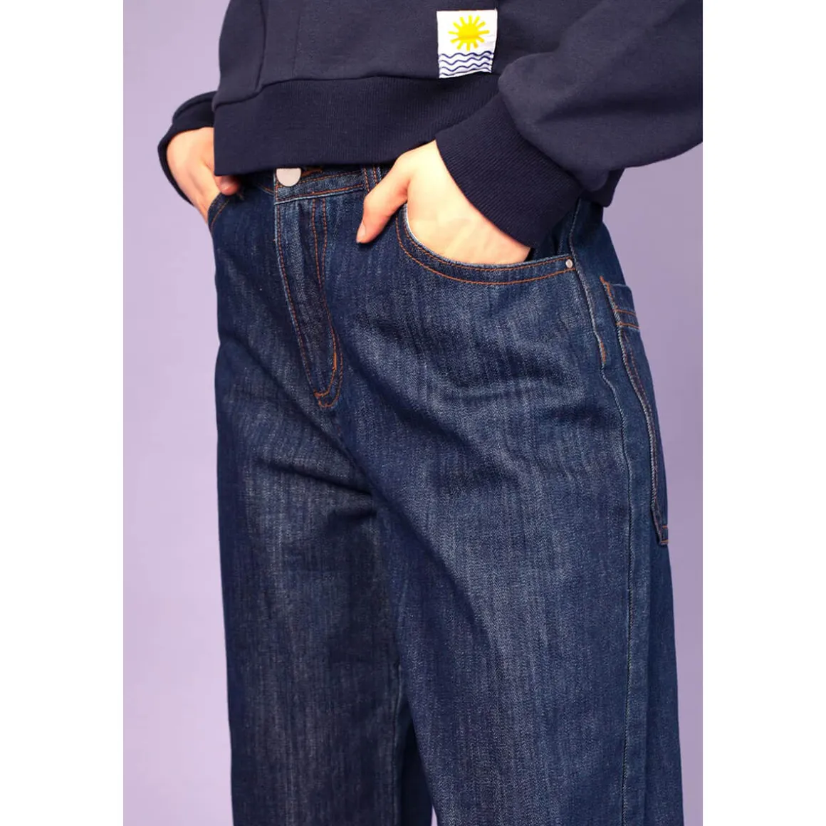 Big Boys Jeans in Indigo by L.F.Markey - Last One In Stock - 26-29" Waist
