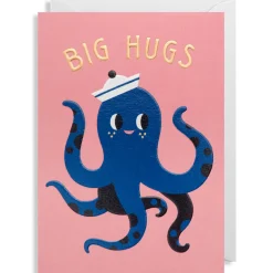 Big Hugs Greetings Card by Ilse Weisfelt for Lagom Design