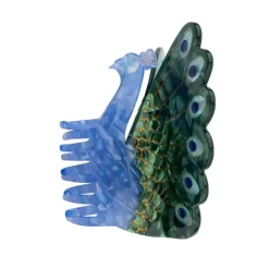 Big Peacock Hair Claw by Coucou Suzette