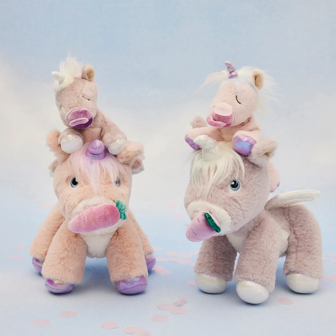 Binky Baby Unicorn in Sparkle Pink by Olli Ella
