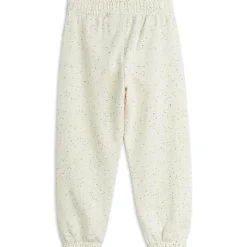 Bird Embroidered Sweatpants in Off White by Mini Rodini