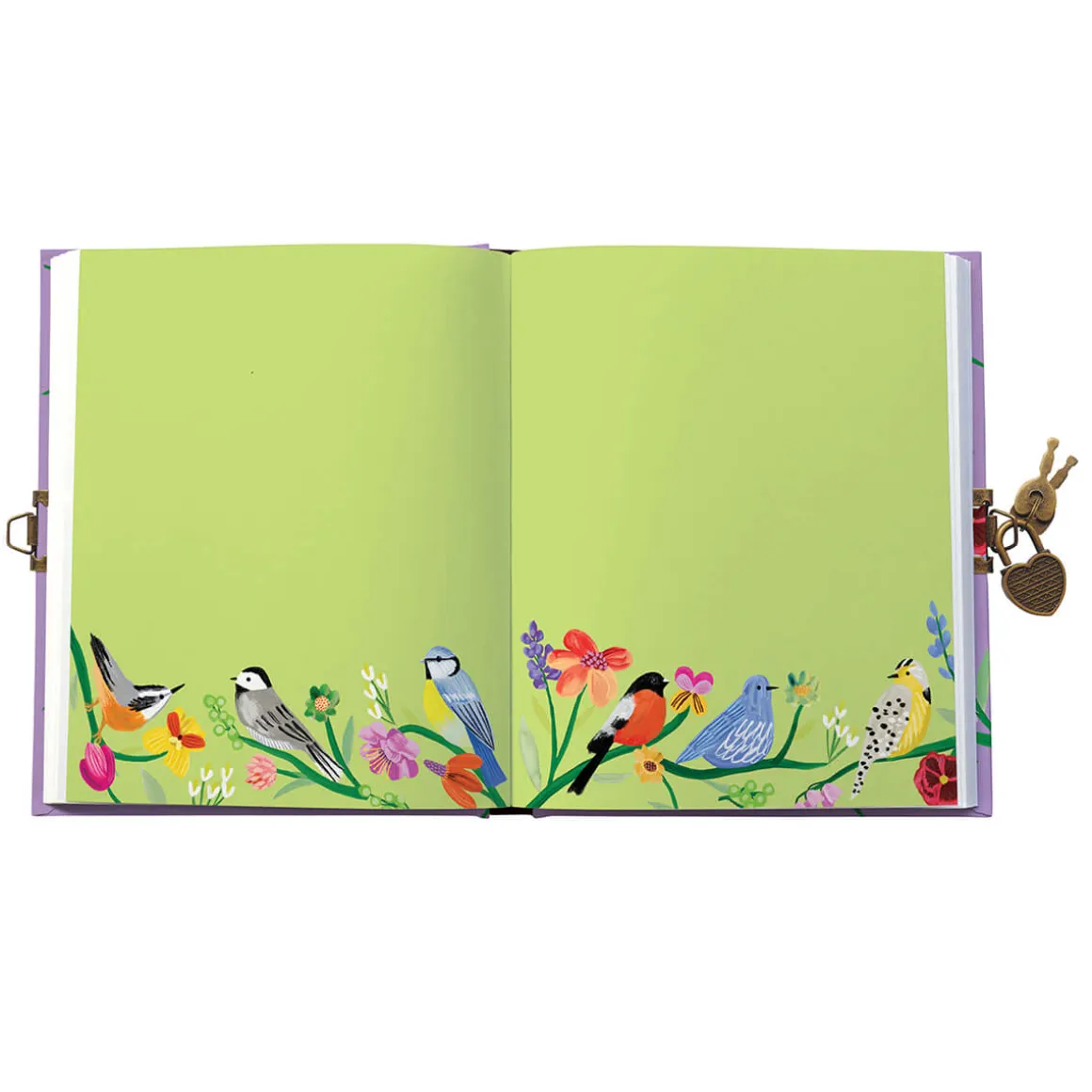 Birdhaven Lockable Notebook by Roger La Borde