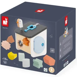 Bird House Shape Sorter by Janod