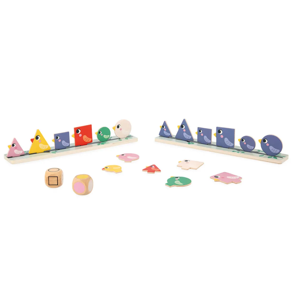 Bird Sorting Shapes Sizes And Colours by Janod