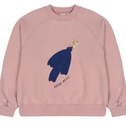 Bird Sweatshirt in Pink by Jelly Mallow