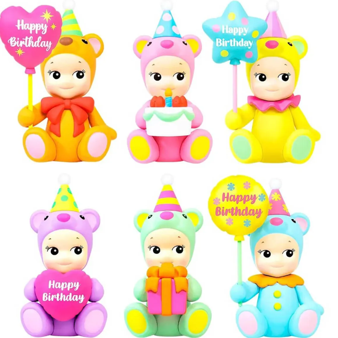 Birthday Bear Doll by Sonny Angel