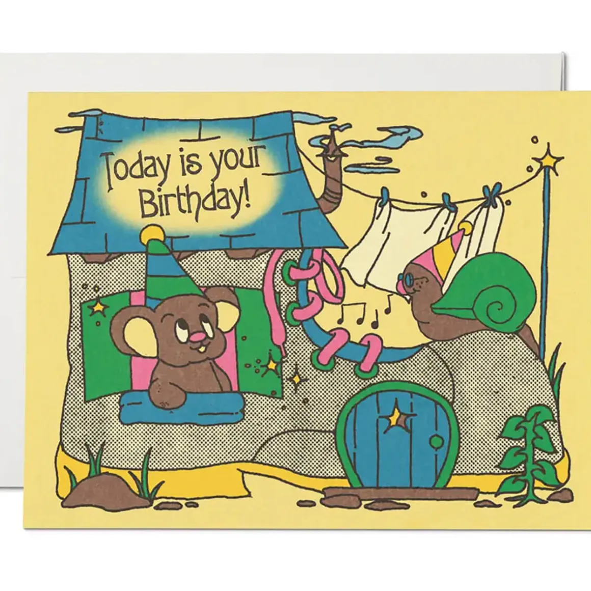 Birthday Boot Greetings Card by Red Cap Cards