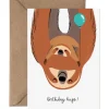 Birthday Hugs Greetings Card by Carolina Buzio for Card Nest