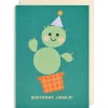 Birthday Jiggle Greetings Card by Ekaterina Trukan for Lagom Design